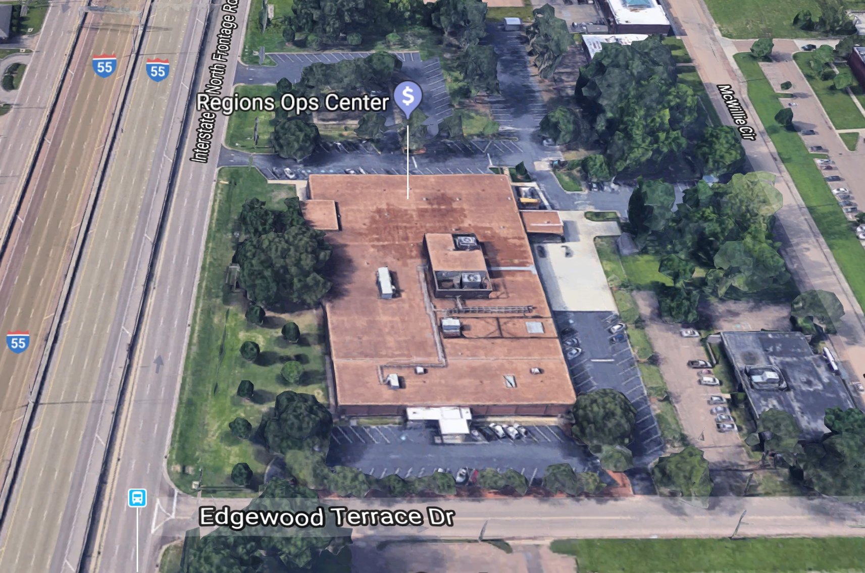 Image for Jackson MS: 56,900±SF Former Bank Operations Center on 5.72± Acres at 4855 I-55 N, Jackson MS 39206 (Hinds County)