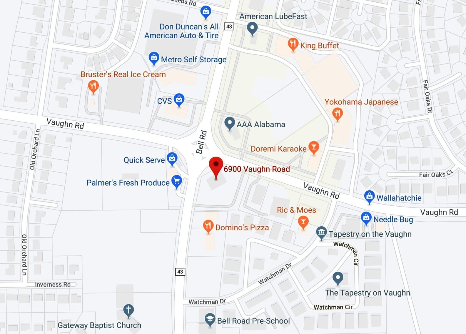 Image for Montgomery, AL: 4,000±SF Former Bank Branch at 6900 Vaughn Road, Montgomery, AL 36116 (Montgomery County) 