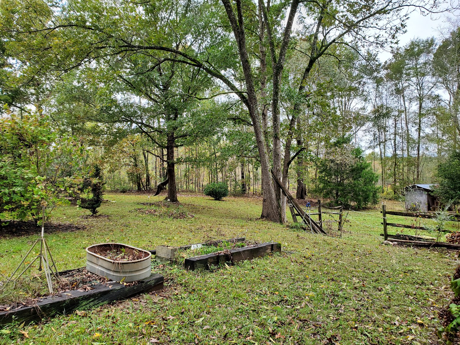 Image for Warm Springs, GA: 3BR/1BA Restored Farmhouse and 2BR/1.5BA Custom Log Cabin on 68.4± Acres at 1101 & 1103 Hudson Rd, Warm Springs, GA 30084  (Meriwether County)
