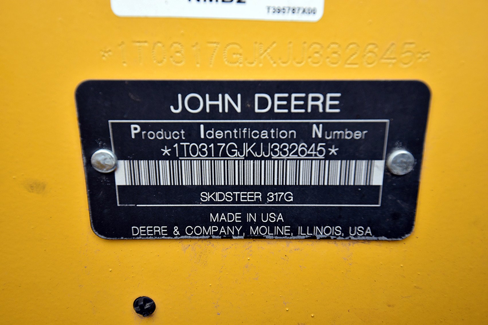 Image for John Deere 317G Compact Track Loader (2018)