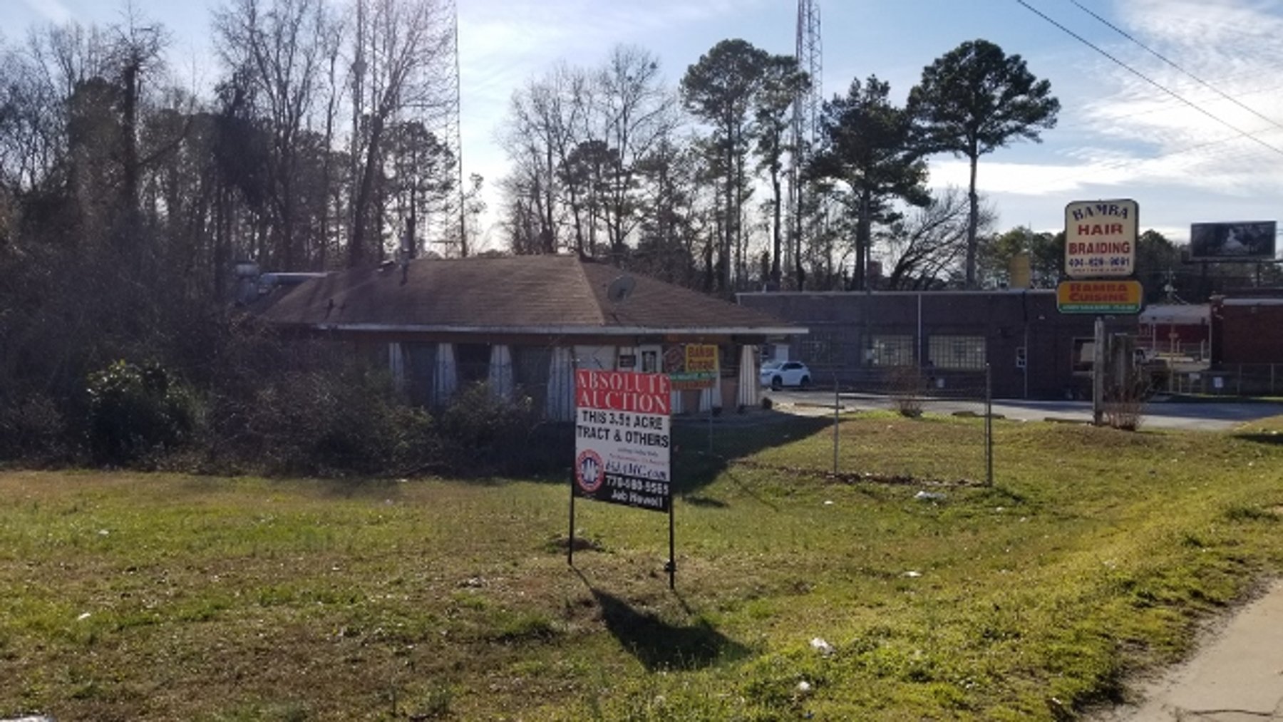 Image for REMOVED FROM AUCTION - Atlanta, GA: 3.5± Acre Tract at 3688 Campbellton Rd. SW, Atlanta, GA 30331 (Fulton County)