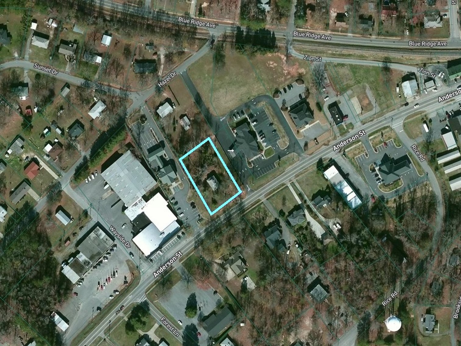 Image for Property #105: Belton, SC: .743± Acre Commercial Lot at 721 Anderson St., Belton, SC 29627 (Anderson County)