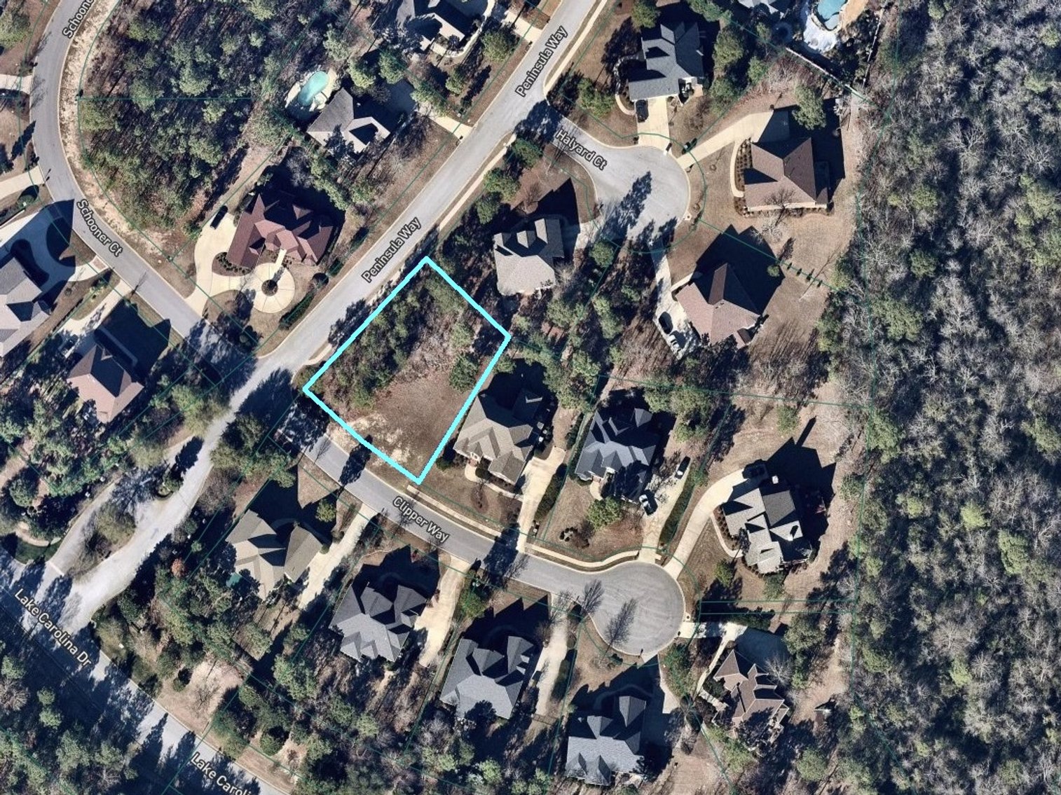 Image for Property #101: Columbia, SC: .37± Acre Corner Lot in Lake Carolina at 41 Clipper Way, Columbia, SC 29229 (Richland County)