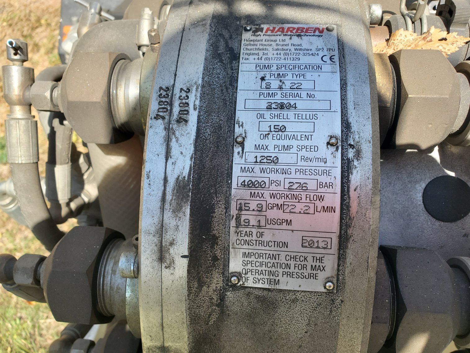 Image for Denver, CO: Online Only Auction of Harben Jetters and Clark Forklift