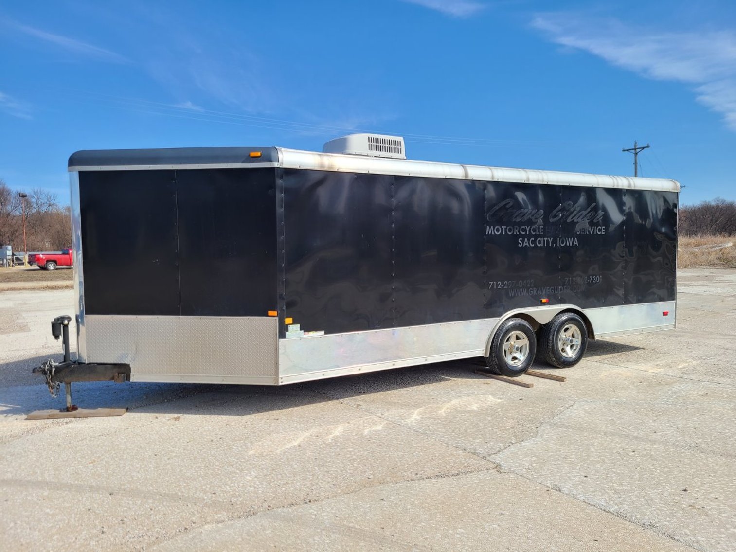 Image for 2012 Royal 25' Enclosed Trailer Online Only Auction!