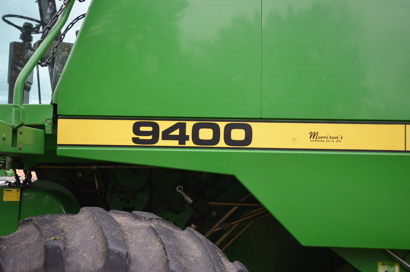 Image for JD 9400 COMBINE, JD 4250 TRACTOR, AND JD FARM EQUIPMENT