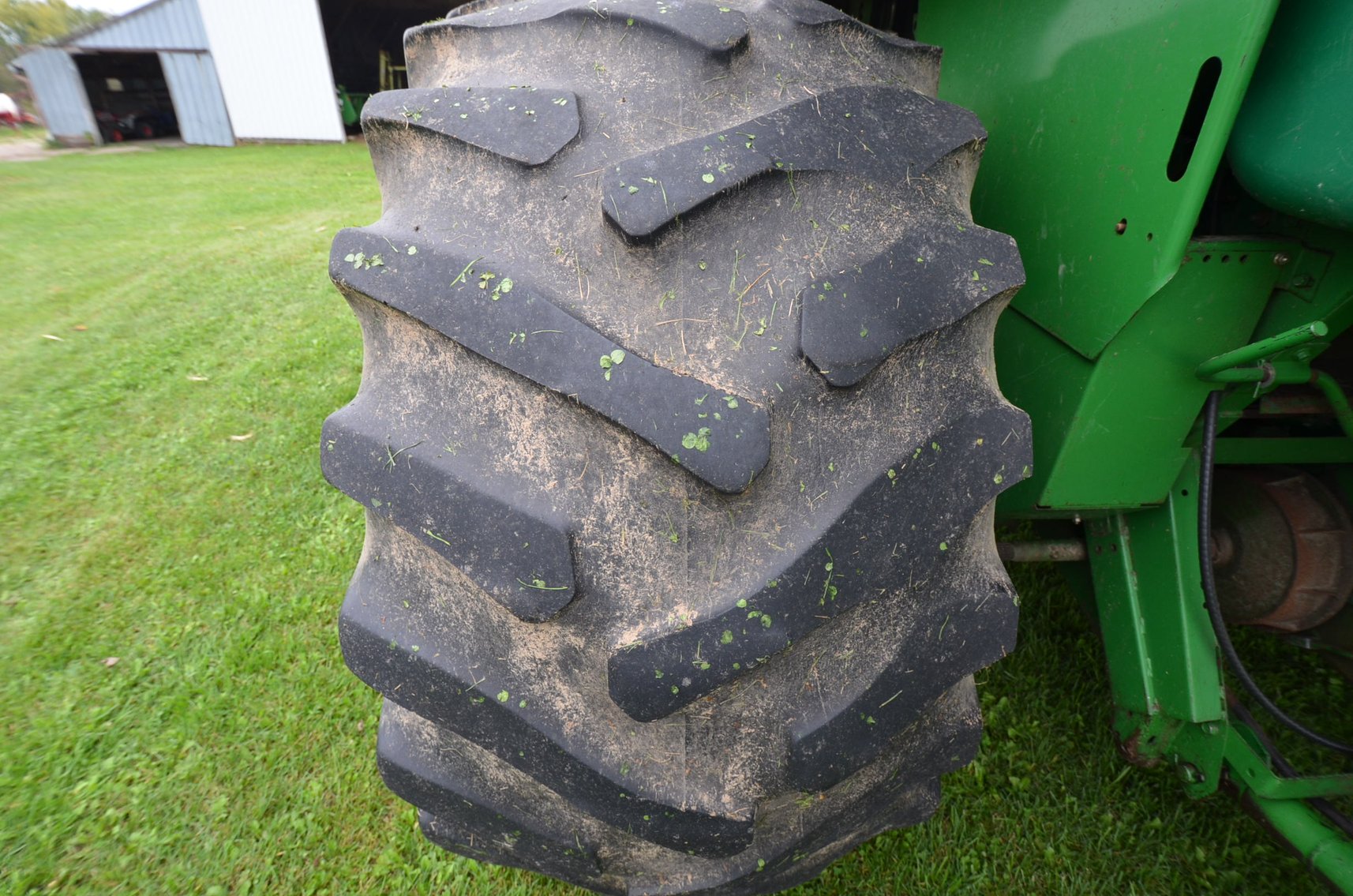 Image for JD 9400 COMBINE, JD 4250 TRACTOR, AND JD FARM EQUIPMENT