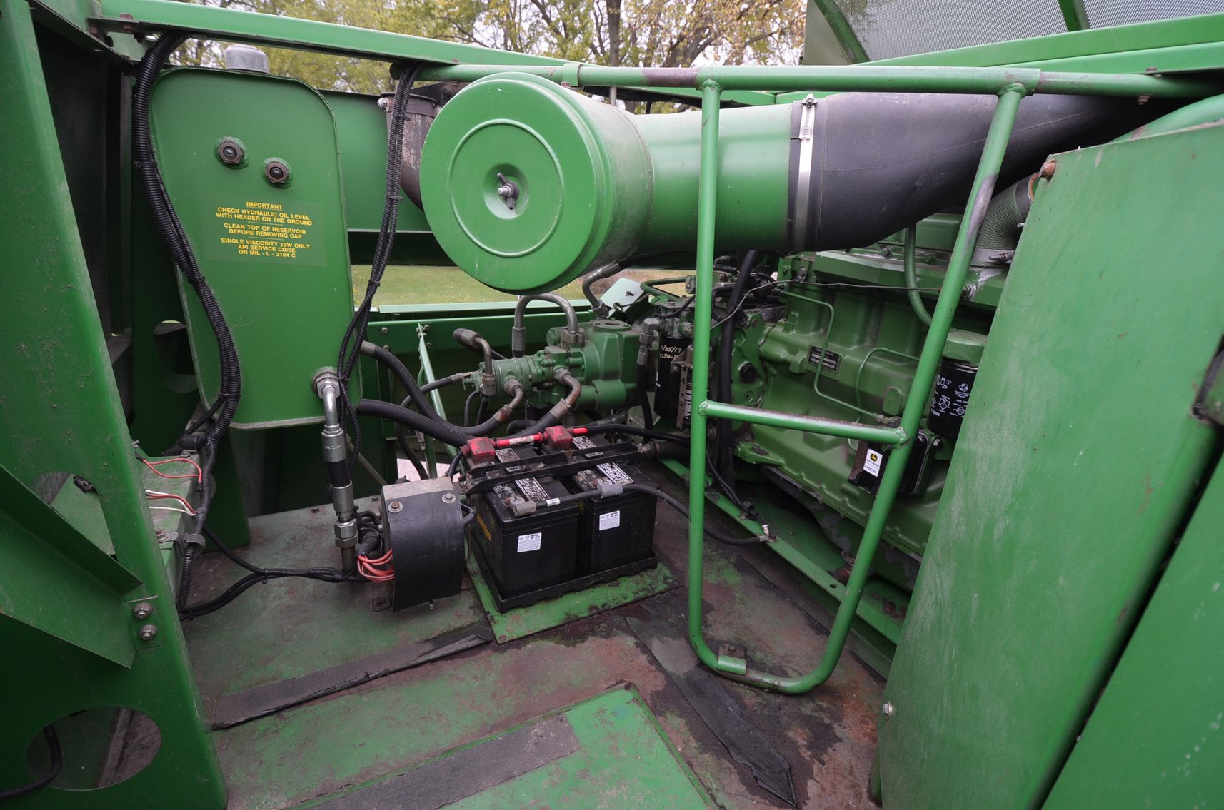Image for JD 9400 COMBINE, JD 4250 TRACTOR, AND JD FARM EQUIPMENT