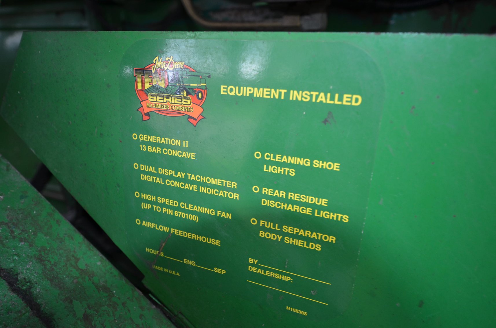 Image for JD 9400 COMBINE, JD 4250 TRACTOR, AND JD FARM EQUIPMENT