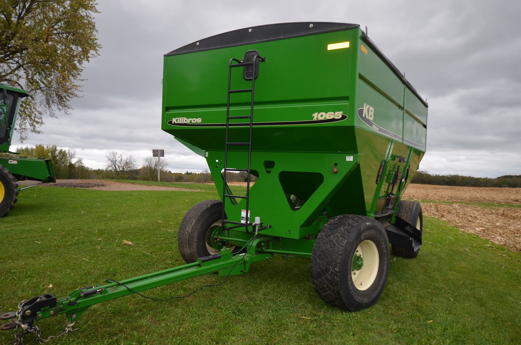 Image for JD 9400 COMBINE, JD 4250 TRACTOR, AND JD FARM EQUIPMENT