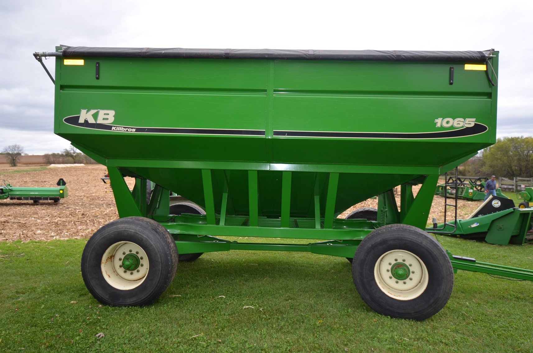 Image for JD 9400 COMBINE, JD 4250 TRACTOR, AND JD FARM EQUIPMENT