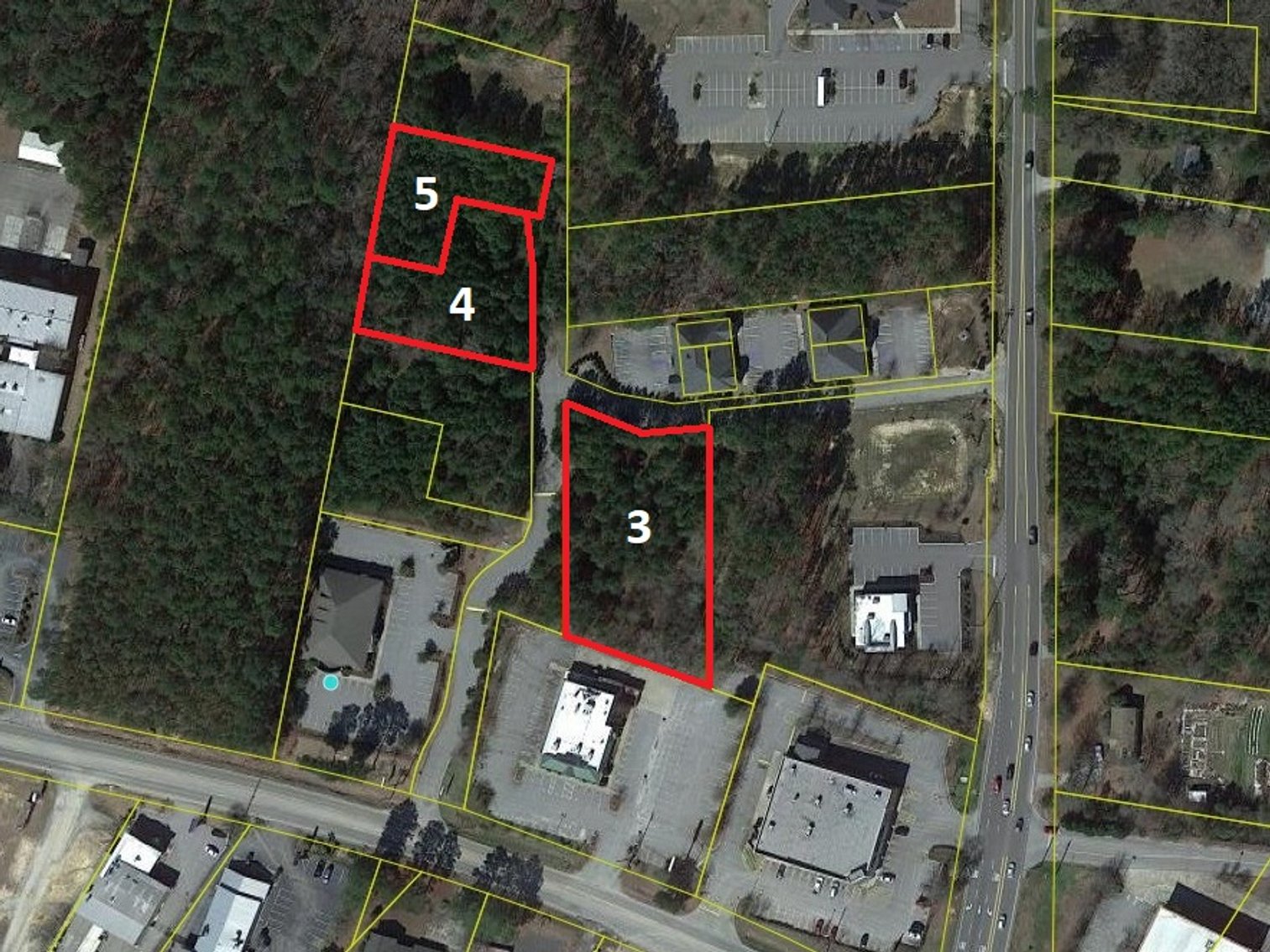 Image for Irmo, SC: 3 Commercial Lots Totaling 2 Acres at 7448 Broad River Rd, Irmo, SC 29063 (Richland County)