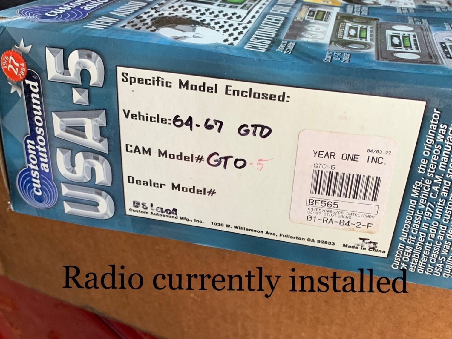 Image for 1966 GTO Convertible