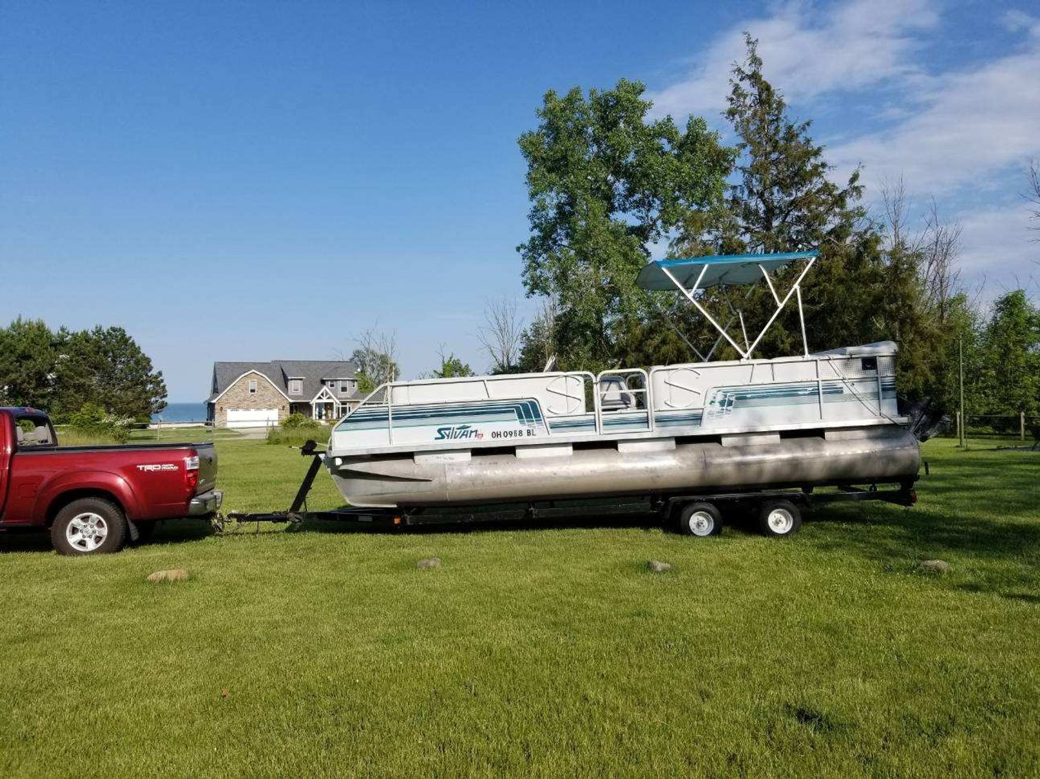 Image for Pontoon, Motor, & Trailer