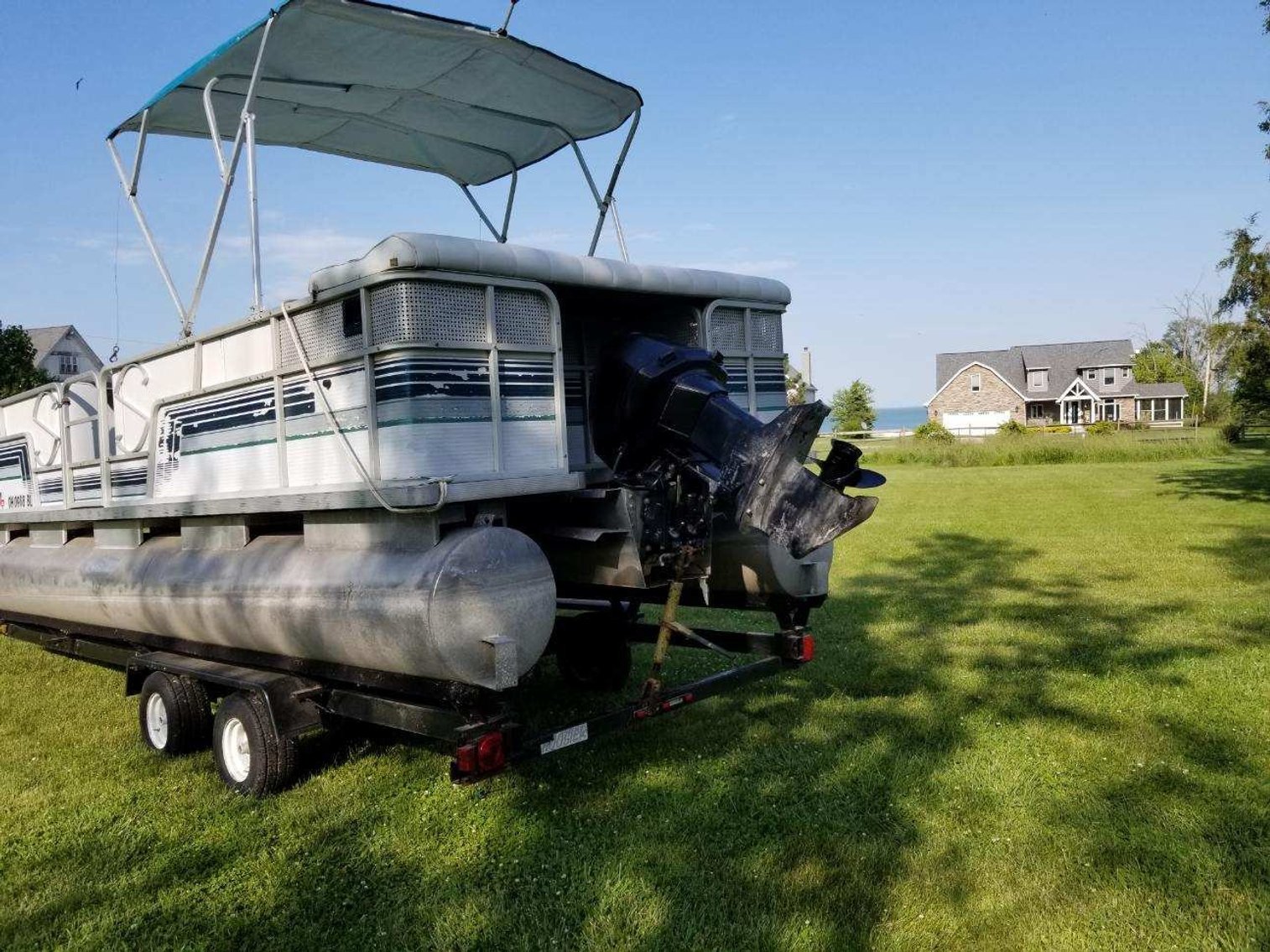 Image for Pontoon, Motor, & Trailer