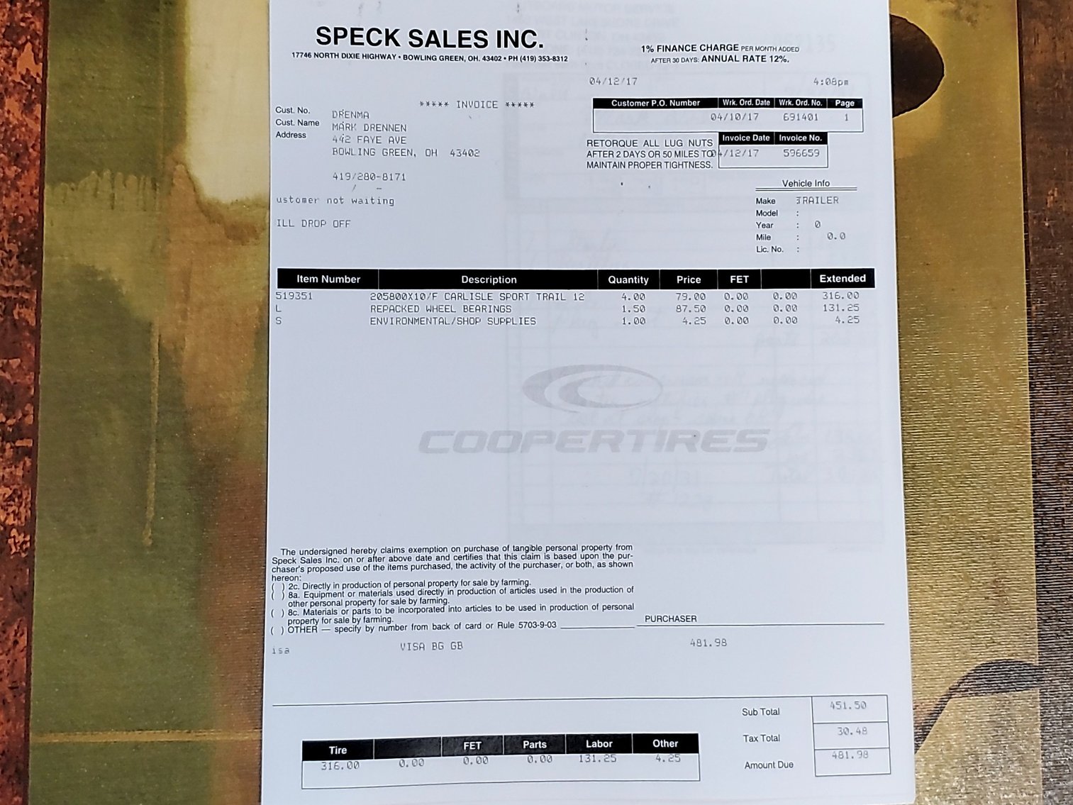 Image for Pontoon, Motor, & Trailer