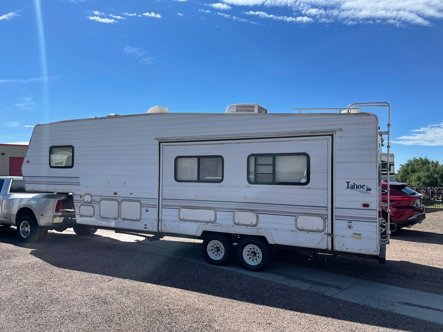 Image for '97 Tahoe  RV trailer, '88 Motorcycle Trailer
