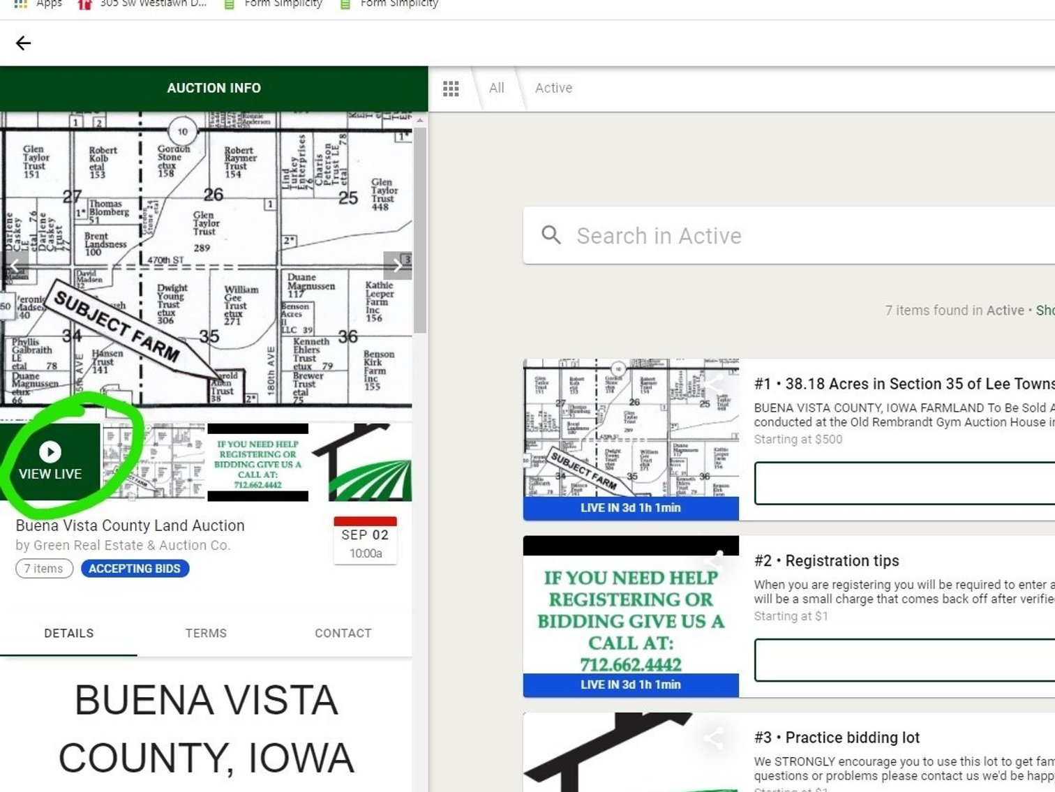 Image for Crawford County Farmland Auction!