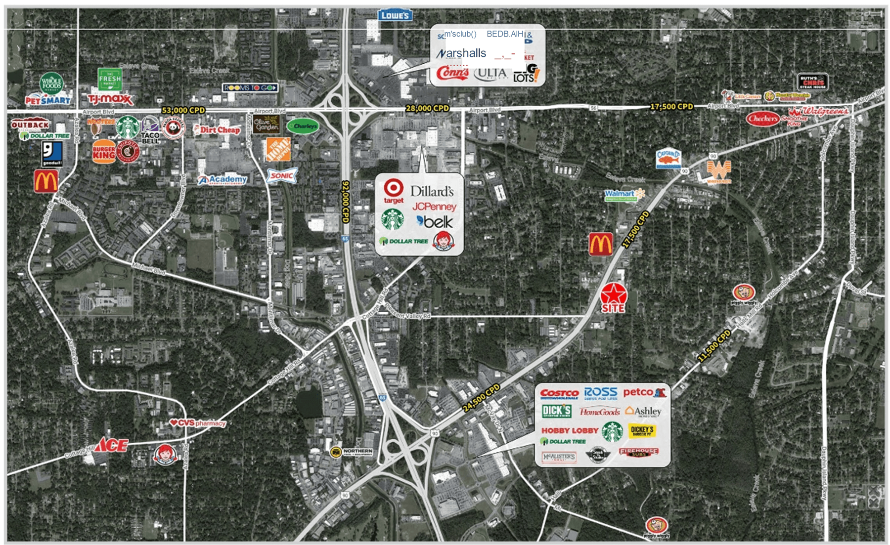 Image for Mobile, AL: 3,371± SF Former Bank Branch on 1.1± Acres at 2745 Government Blvd. (Mobile County)