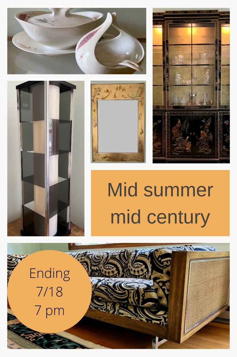 Image for Mid summer mid century onsite estate auction