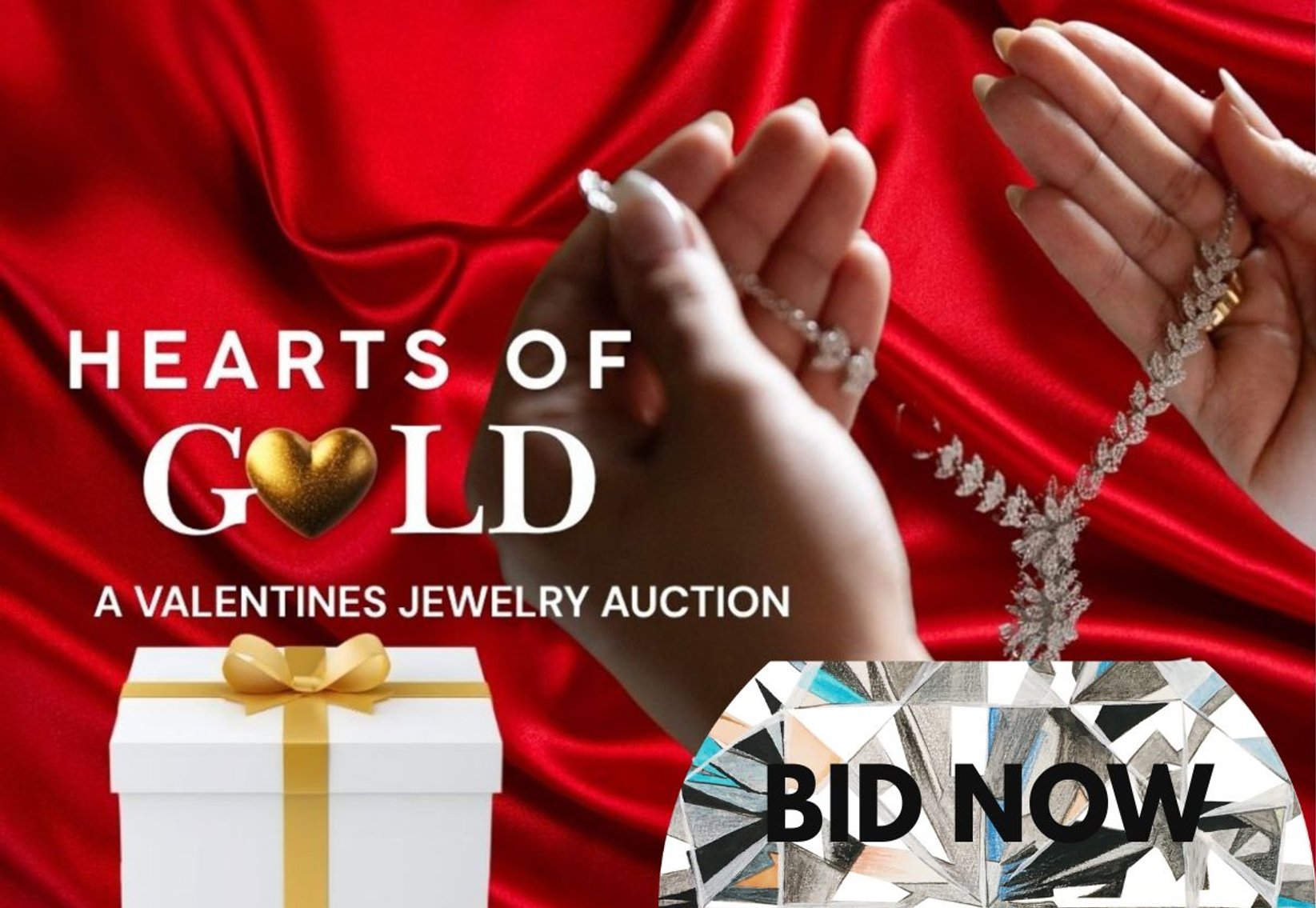 Image for HEARTS OF GOLD a specialty Valentines jewelry auction