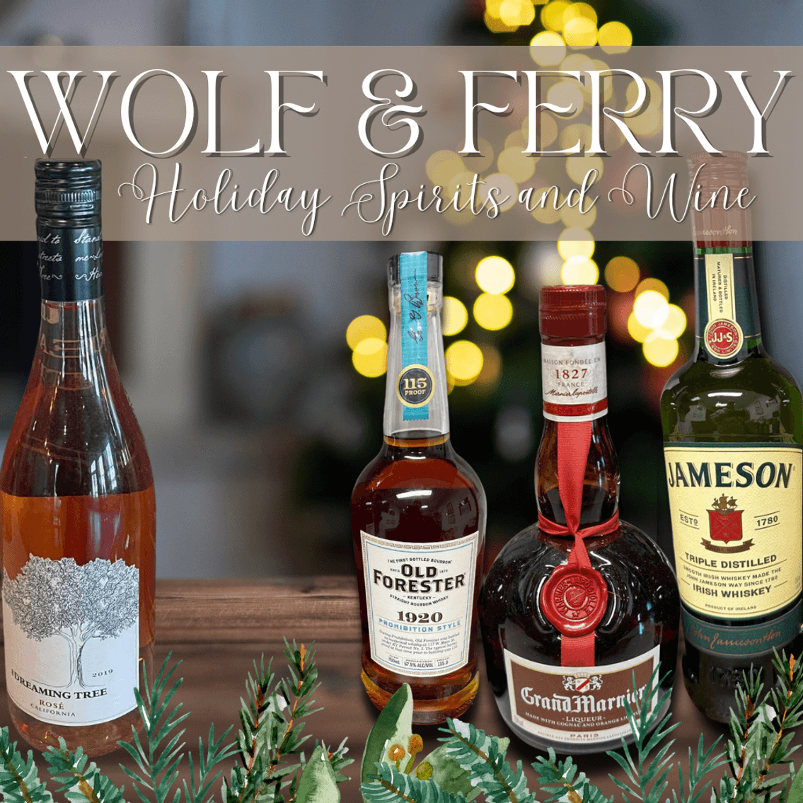 Image for Wolf & Ferry Holiday Spirits and Wine
