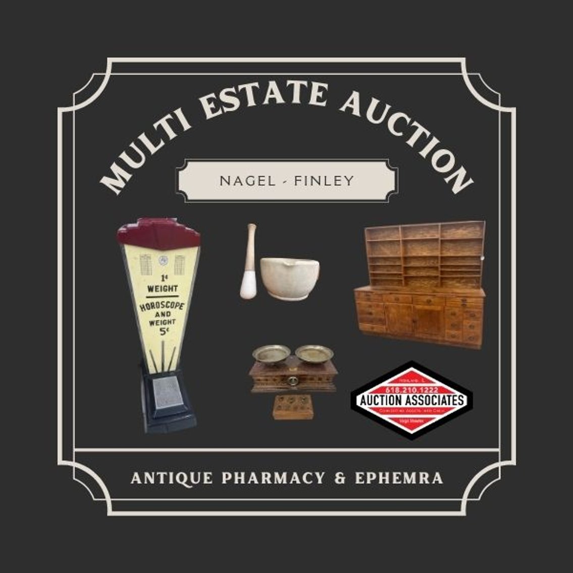 Image for Multi Estate Auction!  Nagel - Finley