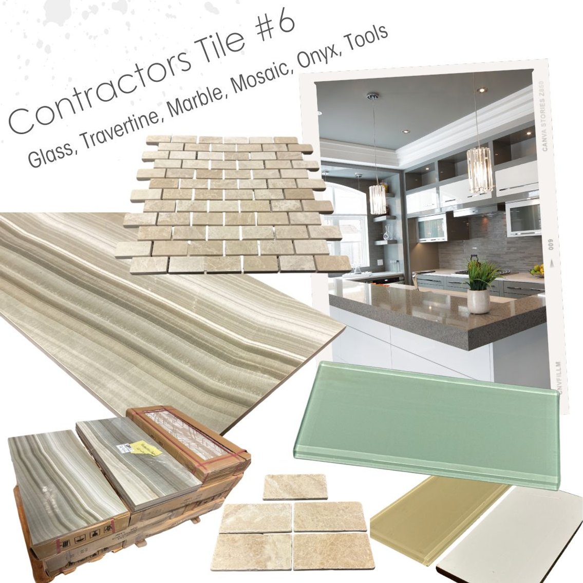 Image for Contractors Ceramic, Porcelain, Marble, Travertine, Mosaic Tile #6