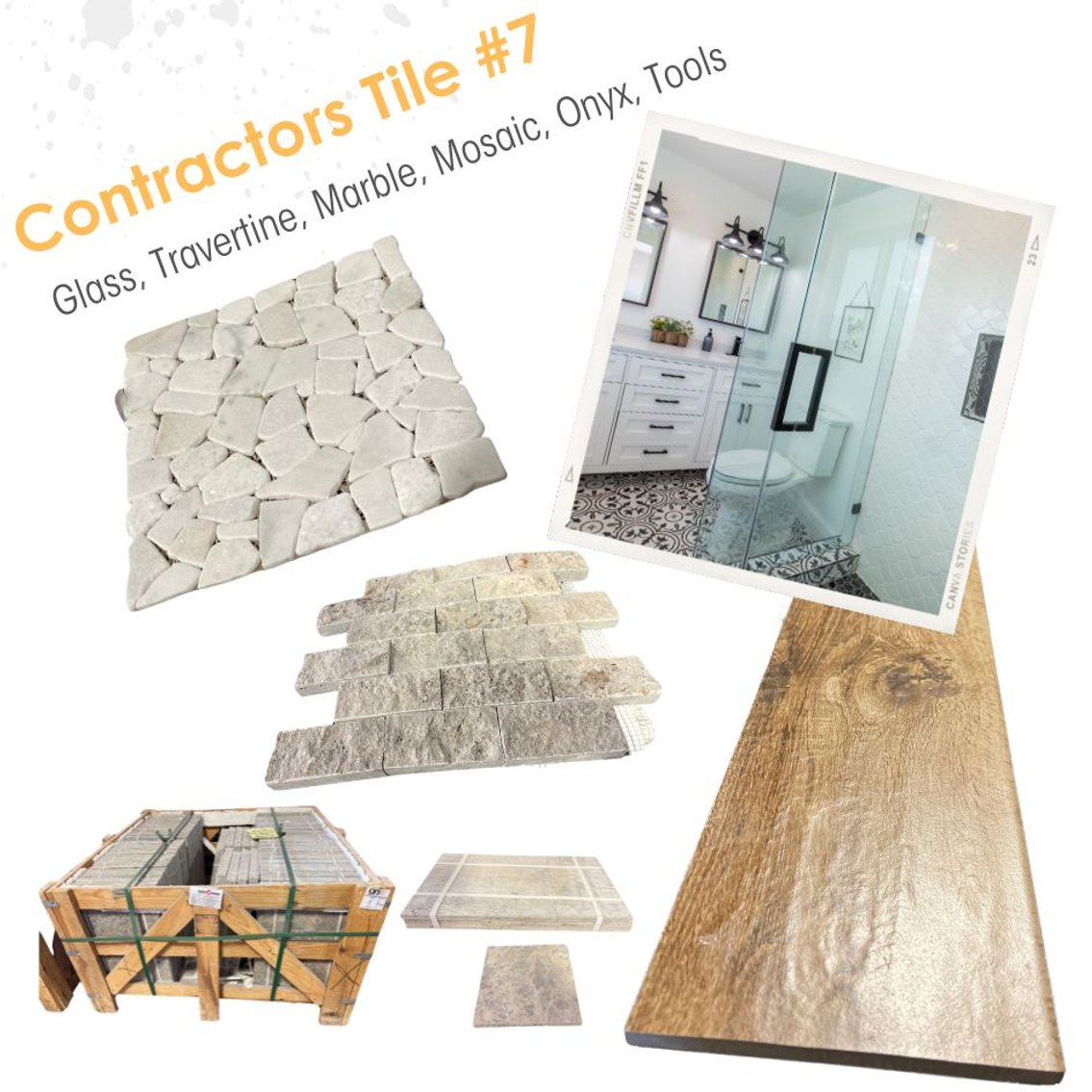 Image for Contractors Ceramic, Porcelain, Marble, Travertine, Mosaic Tile #7