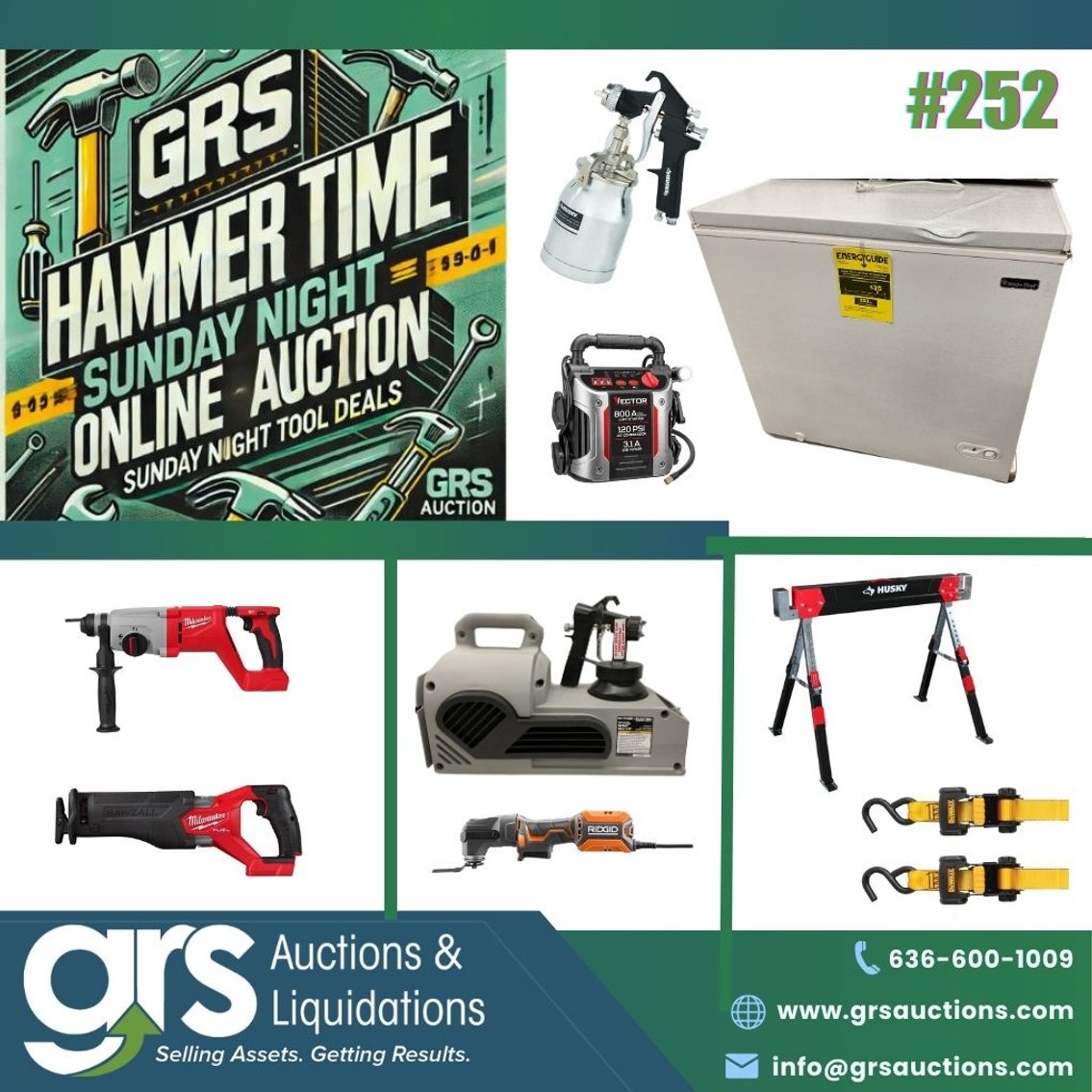 Image for GRS Hammer Time, Sunday Night Online Tool Deals! #252