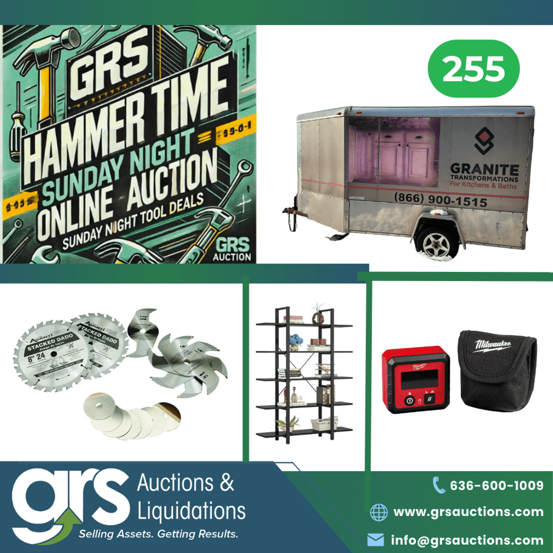 Image for GRS Hammer Time, Sunday Night Online Tool Deals! #255
