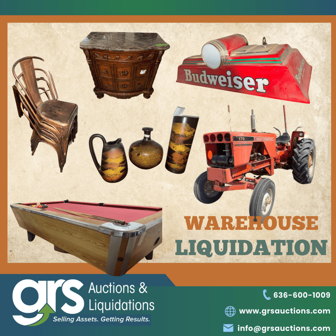 Eclectic Warehouse Liquidation - Sauget