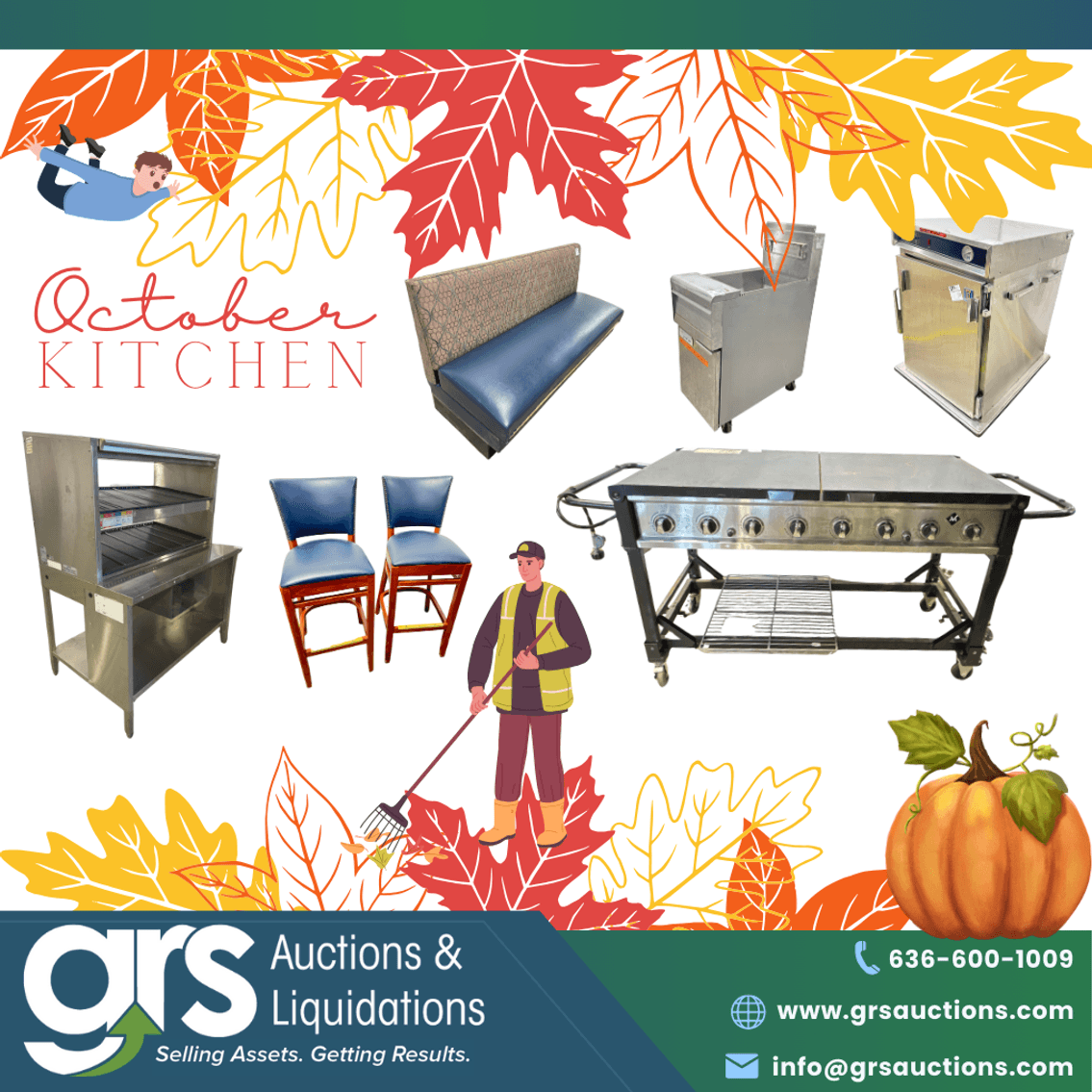 OCTOBER Kitchen Consignment! Raking in the Deals!