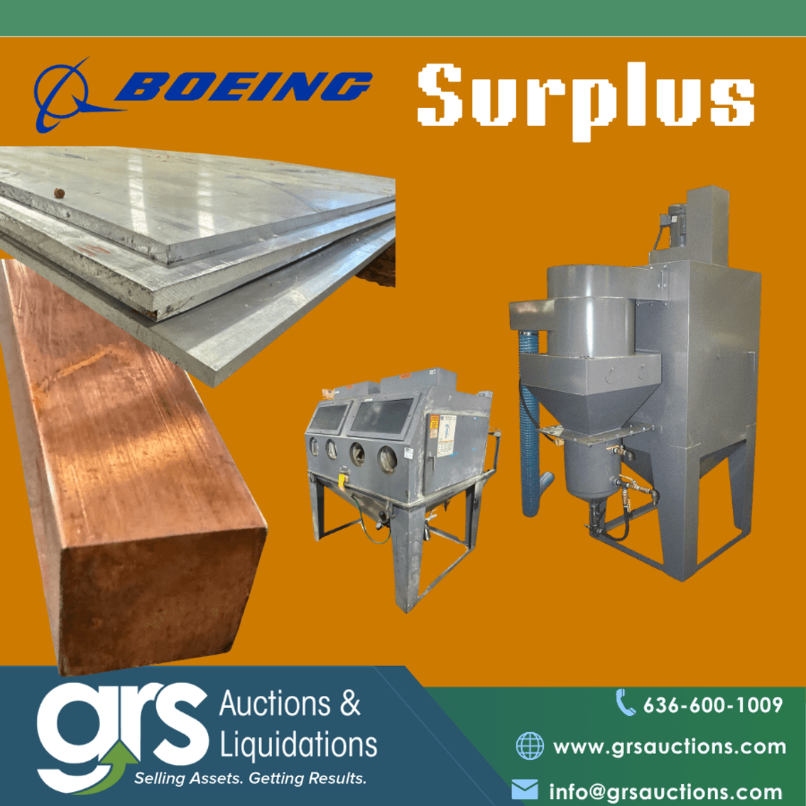 Aerospace-Grade Metal Stock & Industrial Equipment - Boeing Surplus