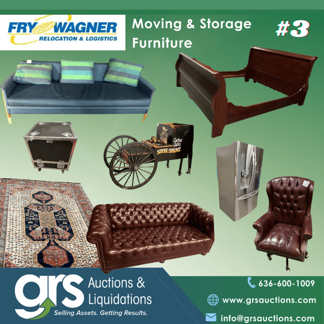 Fry Wagner - Home, Office and Appliances Online Auction #3