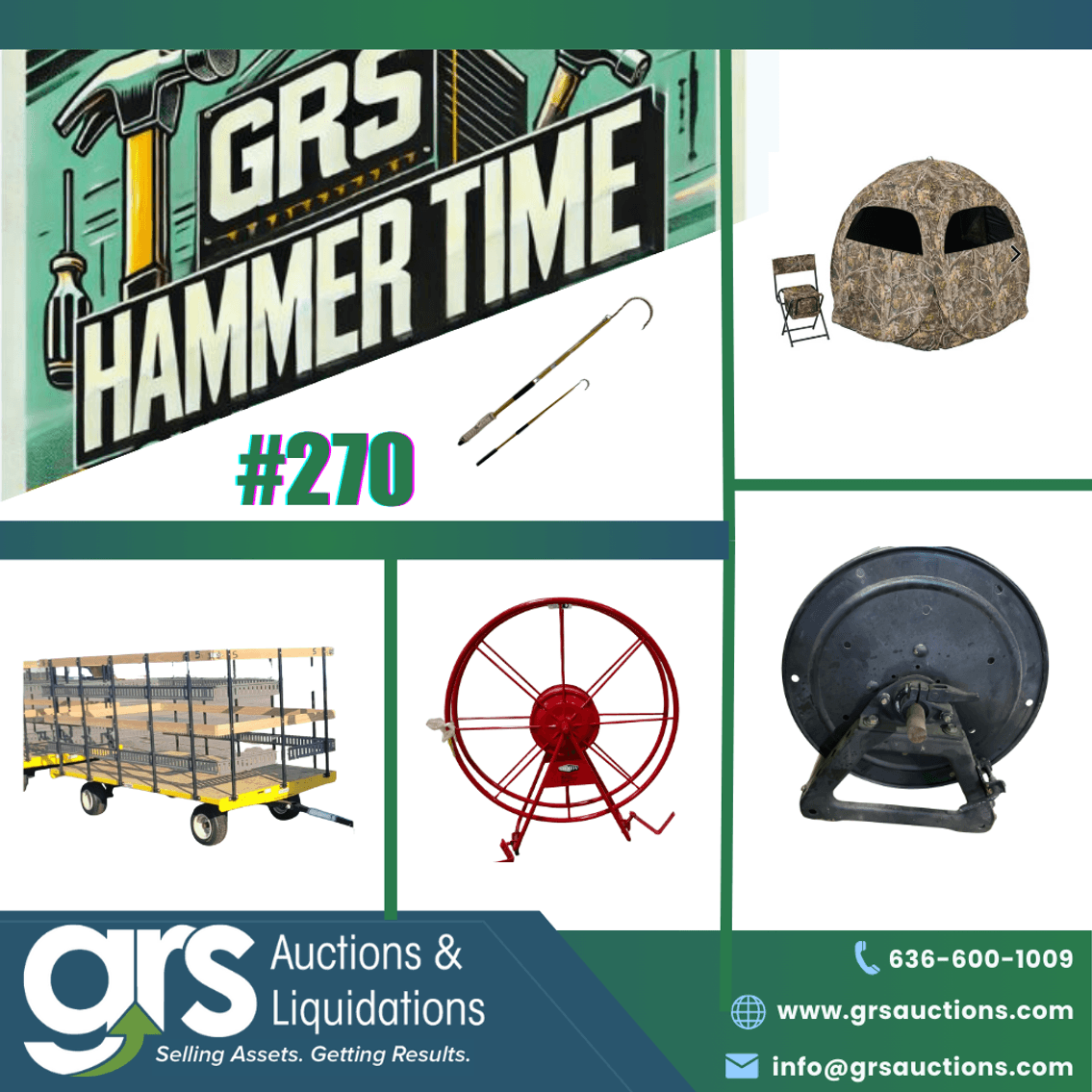 Hammertime #270 – Where can you find discount tools & material handling equipment?