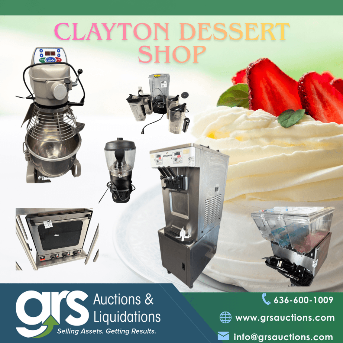 Image for Clayton Dessert Shop L – Ice Cream Equipment, Bakery & Restaurant