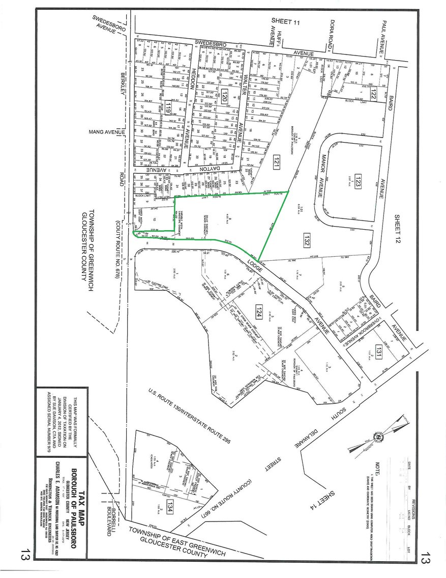 Image for Prime 4 +/- Acres Located in the Interchange Redevelopment Zoning District in Paulsboro