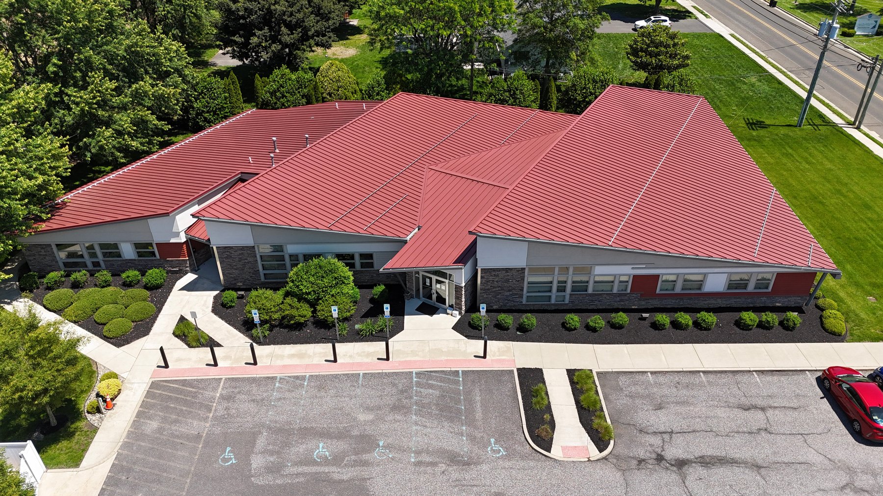 Image for 9,008 +/- SF One Story, Four Unit Commercial Building on 1.95 +/- Acres Available by Elmer Hospital