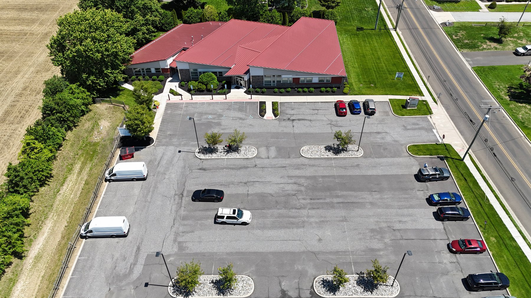 Image for 9,008 +/- SF One Story, Four Unit Commercial Building on 1.95 +/- Acres Available by Elmer Hospital
