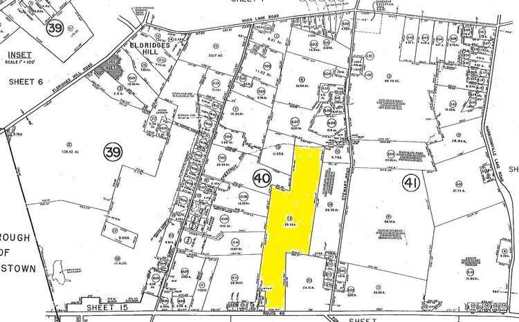 Image for 55.25 +/- Acres with 406 +/- Feet Road Frontage on Route 40 in Pilesgrove