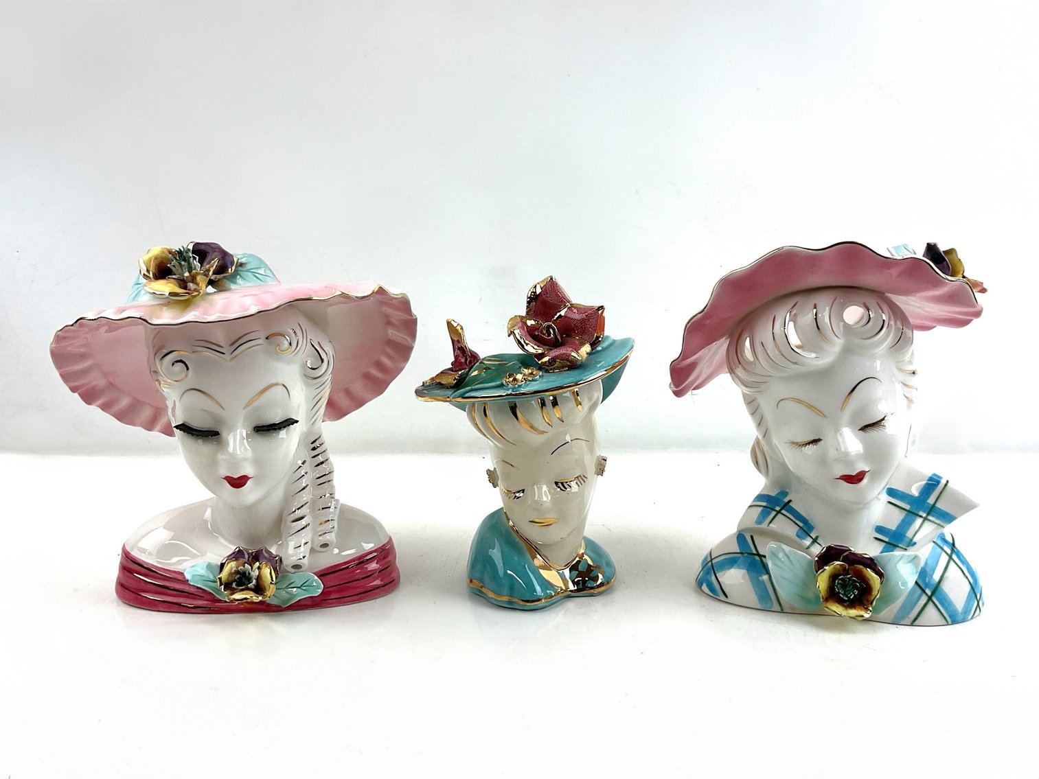 Image for Lady Head Vases | July 17, 2025 at 8:00 PM