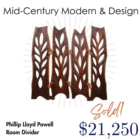 Image for Mid-Century Modern and Design | June 10, 2026 | Invitation To Consign