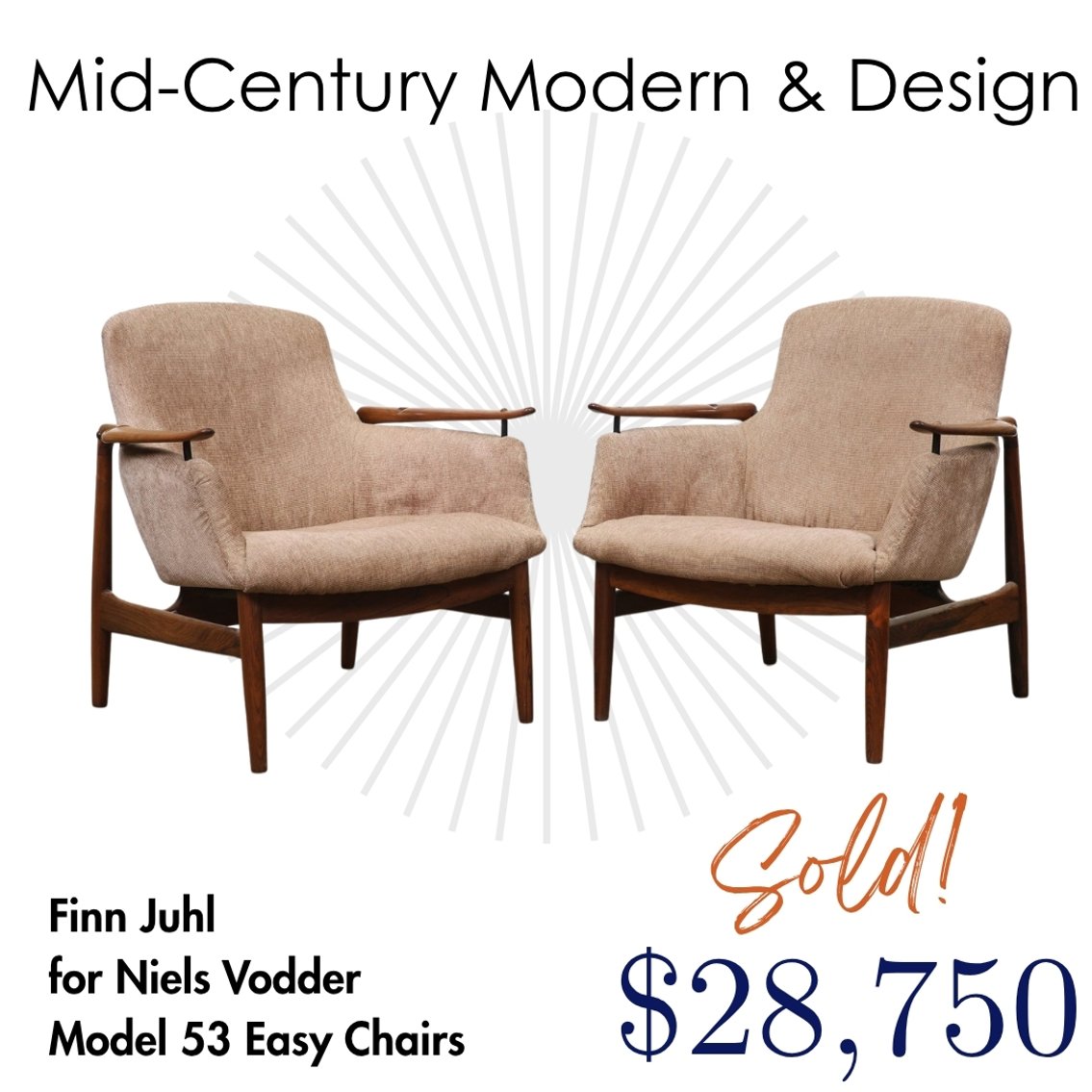 Image for Mid-Century Modern and Design | June 10, 2026 | Invitation To Consign