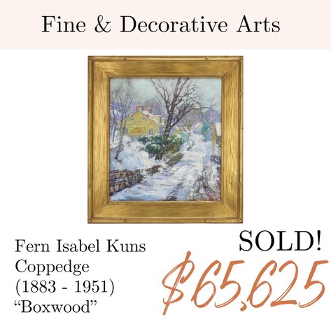 Image for Fine and Decorative Arts | June 11, 2026 | Inviting Consignments