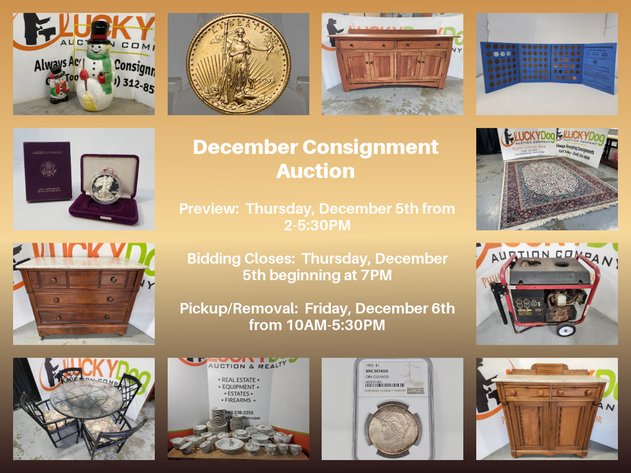 Image for December Consignment Auction