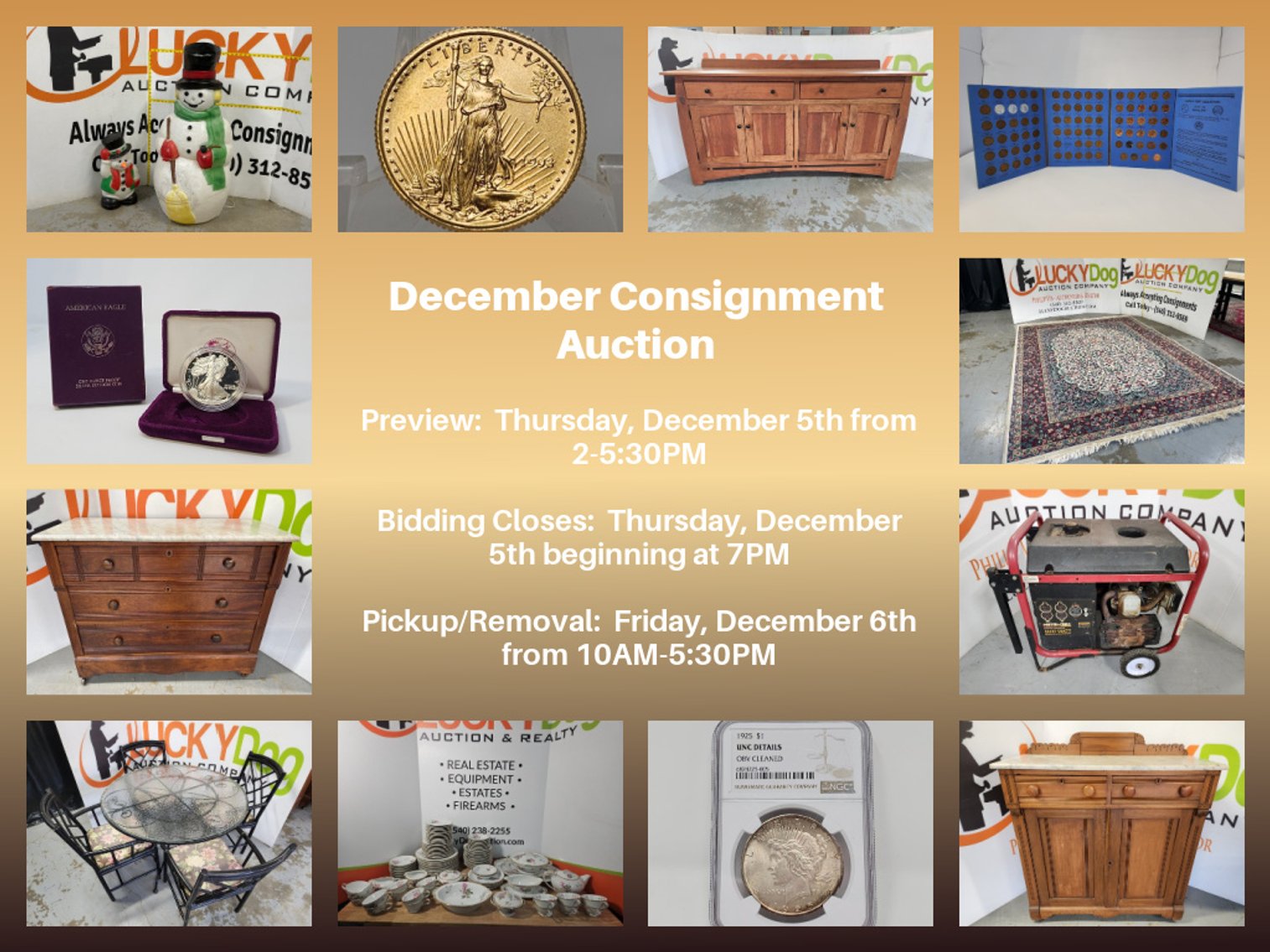 Image for December Consignment Auction