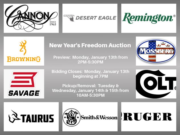 Image for New Year's Freedom Auction