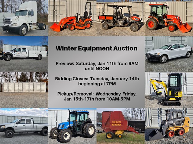 Image for Winter Equipment Auction