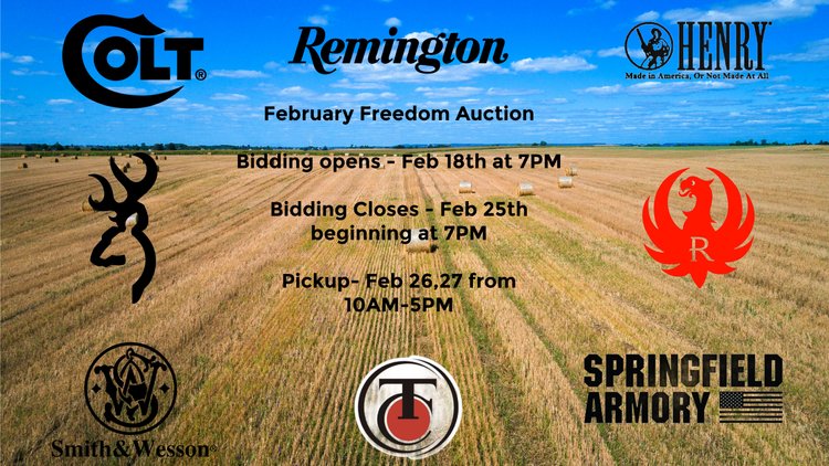 Image for February Freedom Auction